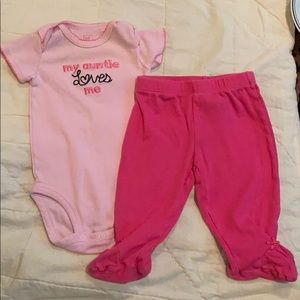 “My auntie loves me” outfit